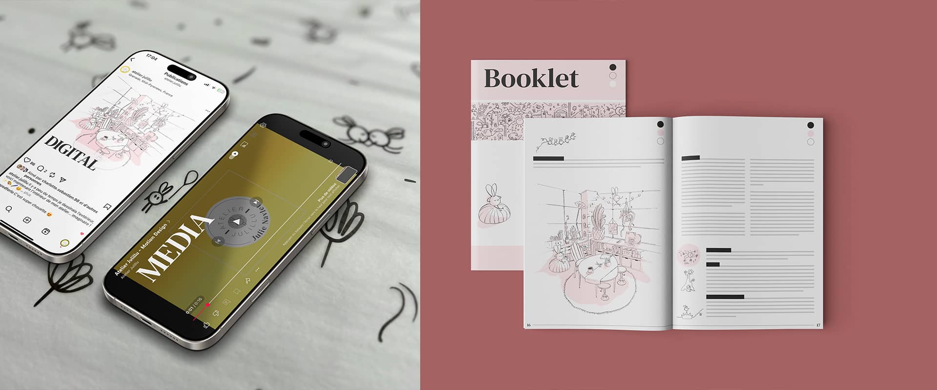 Digital Media and Booklet